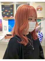 テンダー(Tender)&nbsp;サーモンピンク／黒染め剥がし