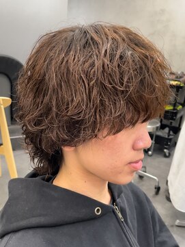 フィフスパーク(fifth PARK) 渋谷緩め大きめカールシャドウパーマ緩めスパイラルパーマ