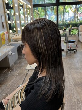 シャンプーボーイ 宮崎駅前店(SHAMPOO BOY) 細めハイライト(^^)宮崎/ハイライト/ブリーチ