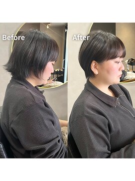 ミルシェ(MILSHE) ショートカット/白髪ぼかし/髪質改善/豊中/岡町