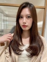 ステアケース 武蔵小杉店(stair:case) ロングレイヤーフェイスレイヤー大人可愛いミントアッシュカラー