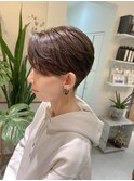 【 LOVEST服部】センターパートハンサムショート