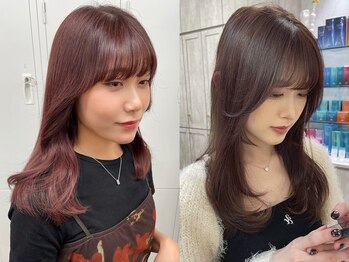 サロンドジョー(salon de joe)の写真/髪質や肌色に合わせたカラー提案が人気の秘密♪自分史上一番可愛く、似合う色を見つけませんか？
