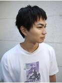 メンズナチュラルスパイキーショートカット