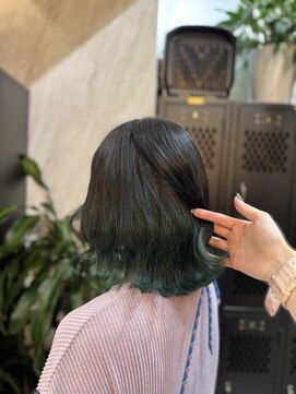 ヴァイス 渋谷店(VAICE) ボブ/推しカラー/グリーン