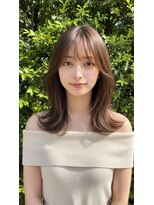 アルテマ(Ultimate)&nbsp;シフォンレイヤーミディ×透け感バング