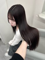 ベレーザ 渋谷(BELEZA)&nbsp;16986髪質改善ネイビーグレージュ黒髪レイヤーブルーブラウン