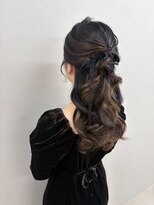 ソリン(Solin')&nbsp;綺麗めハーフアップ