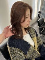 エルエスヘアー(LS HAIR)&nbsp;モカブラウン×ミディアムレイヤー♪