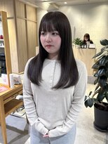 ゼストプラス(ZEST plus)&nbsp;透明感たっぷり暗めカラー☆彡