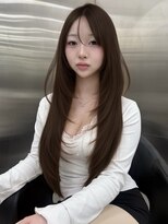 アイヴァン(AIVAN) ウォームベージュ/顔周りカット/ハッシュカット lll