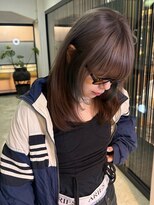 アクシス 栄店(`AXIS)&nbsp;イメチェン/ピンクベージュ/アンブレラカラー/前髪/栄矢場町