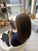 アヴァンス 広島本通店(AVANCE.)&nbsp;着物ヘア/大人ガーリー/ダークアッシュ/似合わせカット/広島