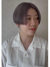 ツツイ(tsutsui) ショートヘア×グレージュカラー