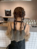 ニア(nir.) 佐賀/鳥栖/結婚式ヘア/カチモリヘア/ヘアセット