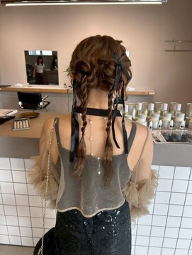 ニア(nir.) 佐賀/鳥栖/結婚式ヘア/カチモリヘア/ヘアセット