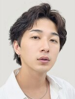 Men's salon fifth 博多【メンズサロン フィフス】【11月1日NEW OPEN(予定)】 博多フェザーショートフェザーパーマセンターパートウルフゆるめ