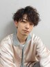 【平日/無造作ヘア】メンズカット+パーマ [さいたま新都心/MEN'S]