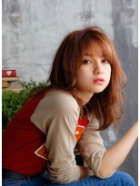 ヘアースペース カーマ(hair space ka ma) 伸ばしかけも可愛くランダムウェーブ