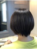 3Dハイライト×ショートボブ