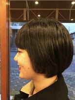 オール 学園前店(oar)&nbsp;丸みが可愛いボブ