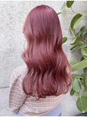 【LANY 横浜】外国人風ウェーブ×ピンクカラー
