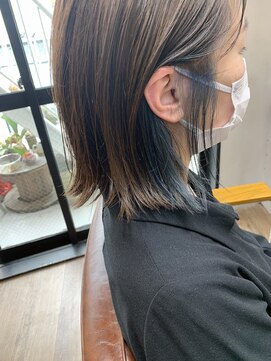 コンパス(COMPASS) サファイアブルーイヤリングカラー