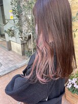 テトラ バイ ネオリーブ 横浜西口店(tetra by neolive)&nbsp;淡色好き必見！抜け感まろやかベージュにベビーピンク☆