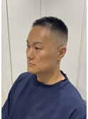 スキンフェード坊主　ボウズ　ぼうず　超短髪クロップ