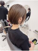 簡単スタイリング！大人可愛いショートヘア！