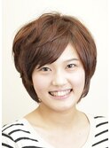 ふんわりショートボブ☆