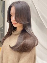 バイオレット 表参道店(Violet)&nbsp;ココアブラウンカラーで冬支度【韓国ヘアー】