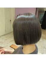 ウルカ 川口店(ulQua) ココアベージュボブウルフグレージュカラー