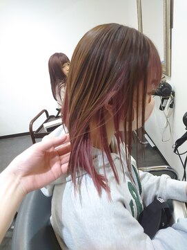 アヤメ(ayame) インナーピンク_イルミナ_ケアブリーチ【東久留米3】