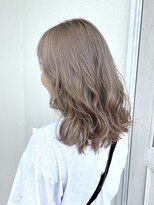 ヘアー ホスピタル ソアン(hair hospital soan) ミルクティーカラー☆ブリーチ2回以上必須
