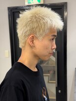 アイトーキョー 渋谷(AI TOKYO)&nbsp;ダブルカラーブリーチハイライトマッシュウルフ[渋谷駅]