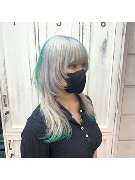 クラナ(clana) #沖縄美容室#沖縄ハイトーン#沖縄エクステ#プルエクステ