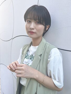 ロンドシエル 横浜(Lond ciel) 前髪×小顔マッシュショート×横浜ショート【横浜ヘルシー】