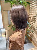 外ハネくびれボブ