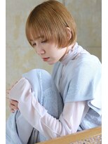 リブロ(liblo)&nbsp;顔周りレイヤーショート × ゴールドベージュ(3)【liblo】