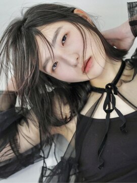 テトヘアー(teto hair) 切りっぱなしパッツンロブボブ