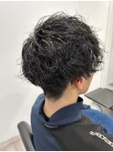 Hair Salon for D ×　メンズパーマ