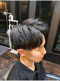 アップバング/ツーブロックマッシュ/束感/<理容室>[浦和/メンズ]