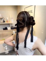 カチモリヘアアレンジ
