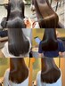 カット×カラー×毛穴洗浄×髪質改善特濃コラーゲントリートメント×美容液
