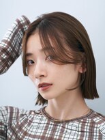 <ayumi>髪質改善カットで叶う小顔ワンレン愛されミディアムボブ