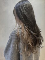 アグ ヘアー ロイグ 郡山店(Agu hair roaig)&nbsp;インナーカラー×ミルクティーベージュ