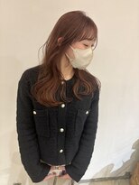 イル(ill)&nbsp;ダブルカラー ベージュカラー 暖色ベージュ ブリーチ ロング