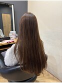 【ブラウンカラー×顔まわりレイヤー】美髪/鎌取/中島真里奈