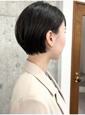 大人ショート ショートボブ 髪質改善 岐阜美容室